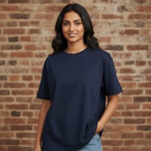 Navy Oversized