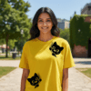 Yellow Girl Dohble Cat 100x100