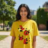 Yellow Girl Love Panda 100x100