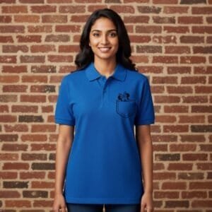 Blue Minnie Polo