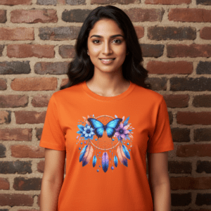Orange Dreamcatcher Tee
