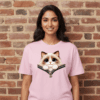 Pink Girl Cat Zip 100x100