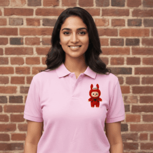 Labubu Red Polo