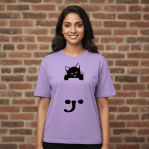 Purple Cat Tee