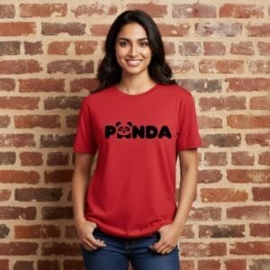 Panda Logo Tee